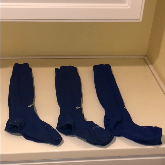 royal blue nike soccer socks